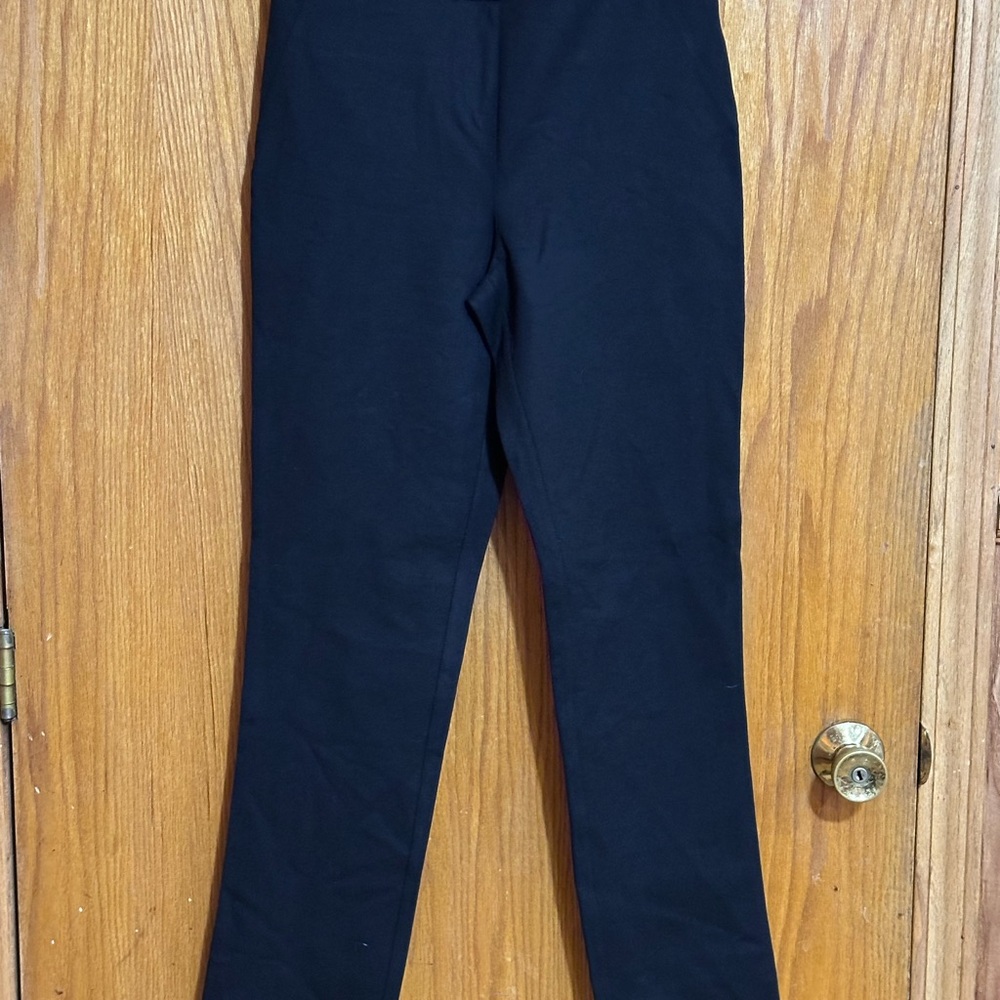 Quince Black‎ pants stretchy classic Sz medium